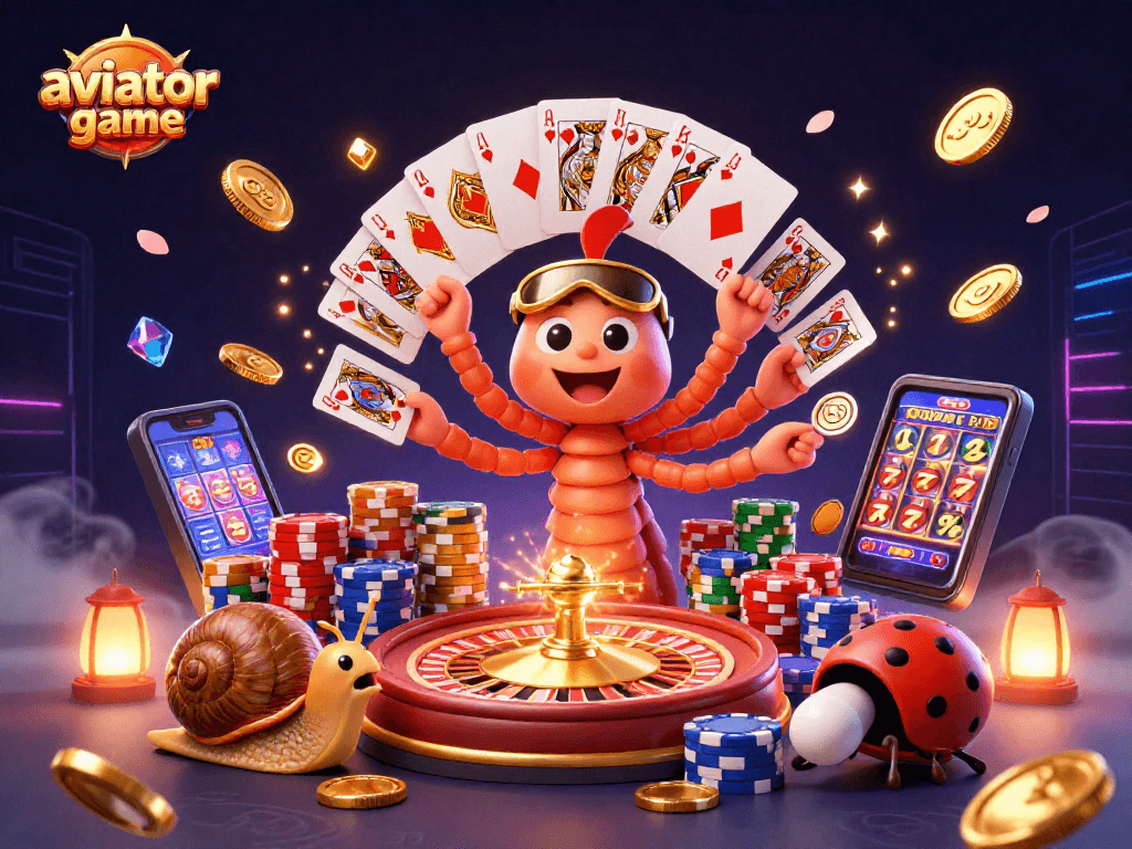 Join the excitement of the aviator game with colorful casino characters and dynamic elements.