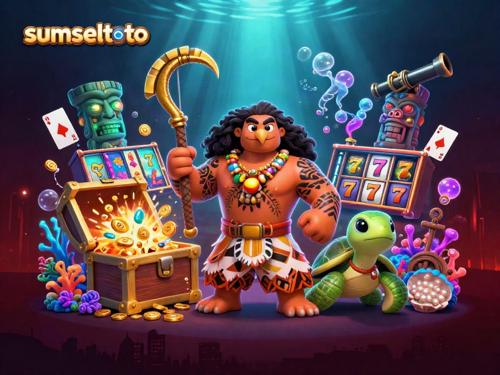 Engage with sumseltoto's exciting slot games featuring vibrant characters and dynamic elements.