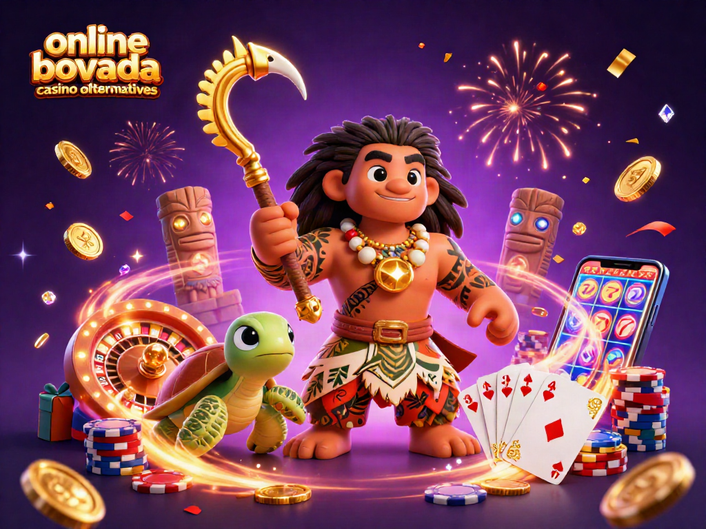 Engage with online bovada casino alternatives through exciting games with vibrant casino elements.