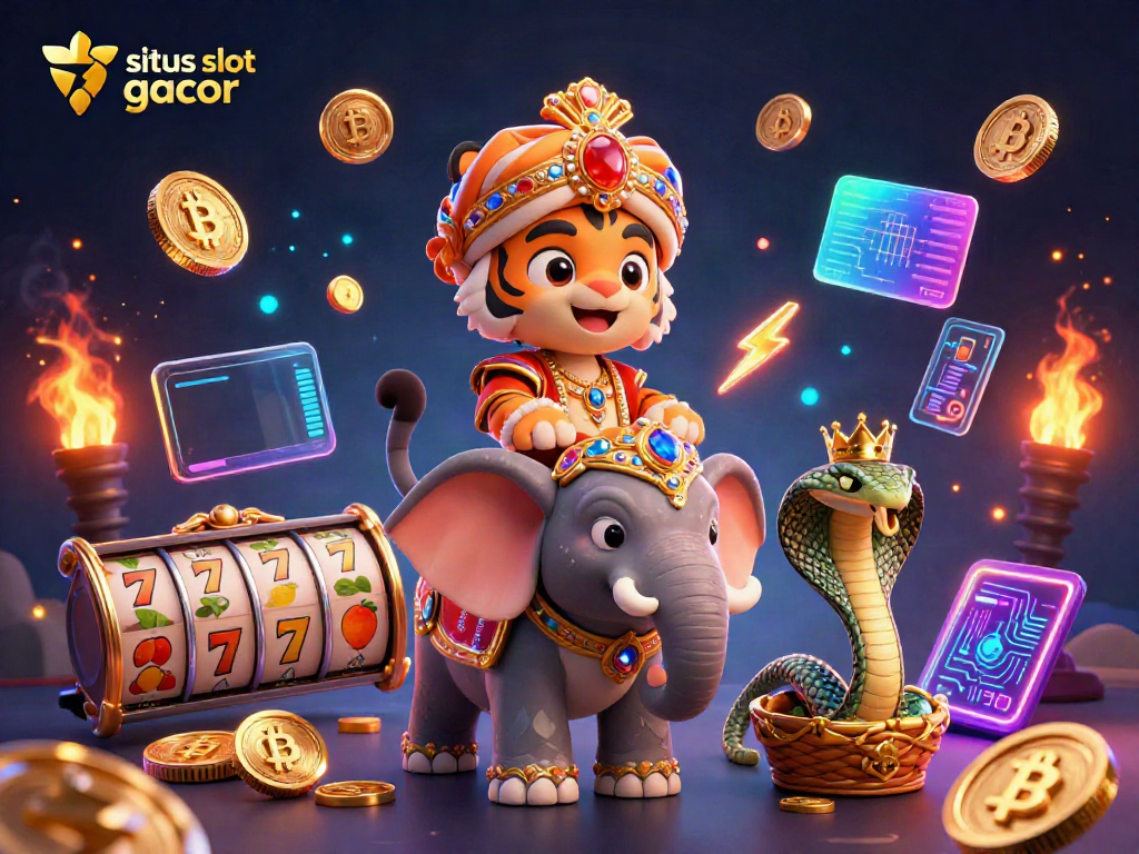 Gamer meraih kemenangan di situs slot gacor dengan jackpot bertema macan dan harta karun