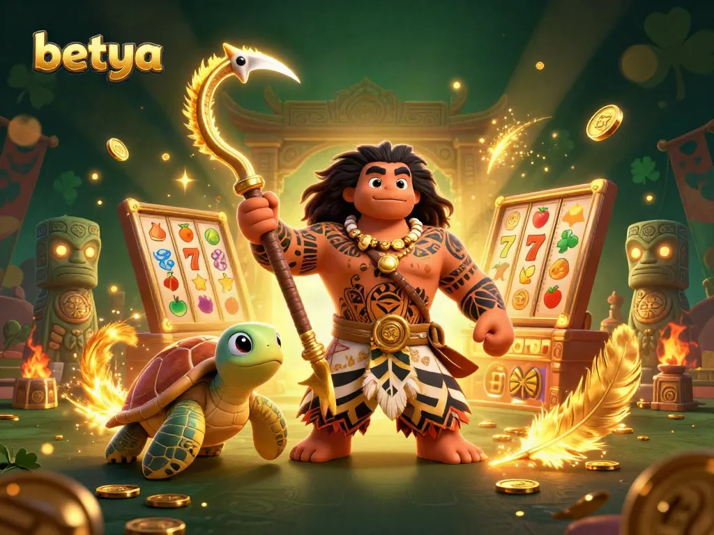 Experience the thrill of betting at Betya with vibrant characters and exciting casino elements!