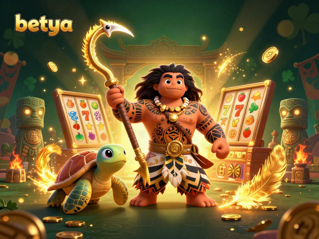 Experience the thrill of betting at Betya with vibrant characters and exciting casino elements!