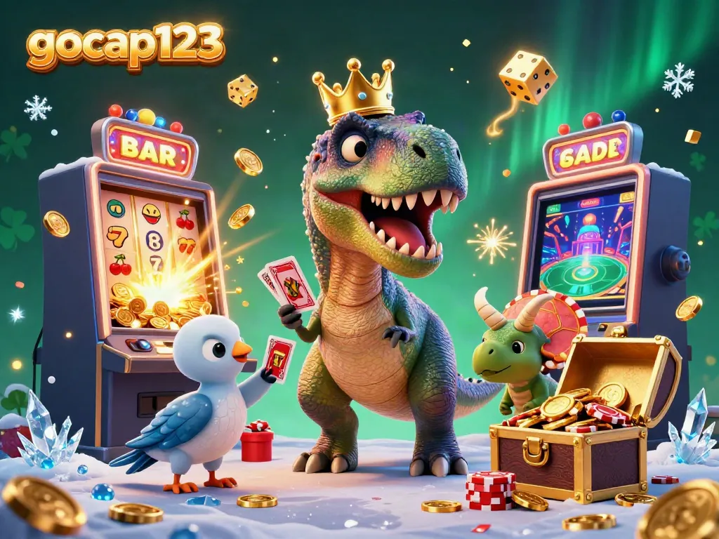 Gocap123 menawarkan pengalaman bermain slot dengan karakter lucu dalam ilustrasi 3D yang menarik.