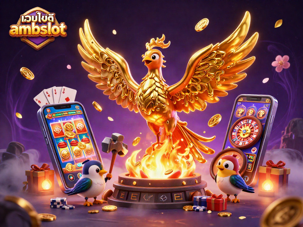 เว็บไซต์ ambslot นำเสนอเกมสล็อตออนไลน์ที่น่าตื่นเต้น พร้อมภาพกราฟิกที่อลังการ