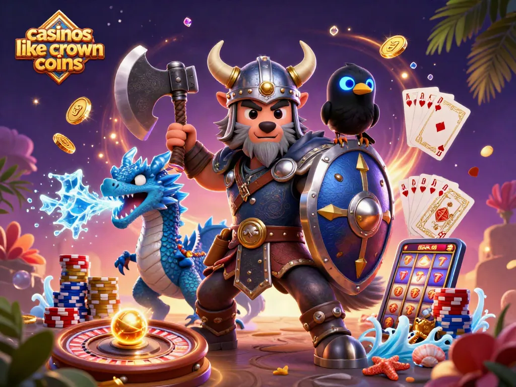 Experience thrilling gameplay at casinos like Crown Coins with vibrant slots and engaging rewards.