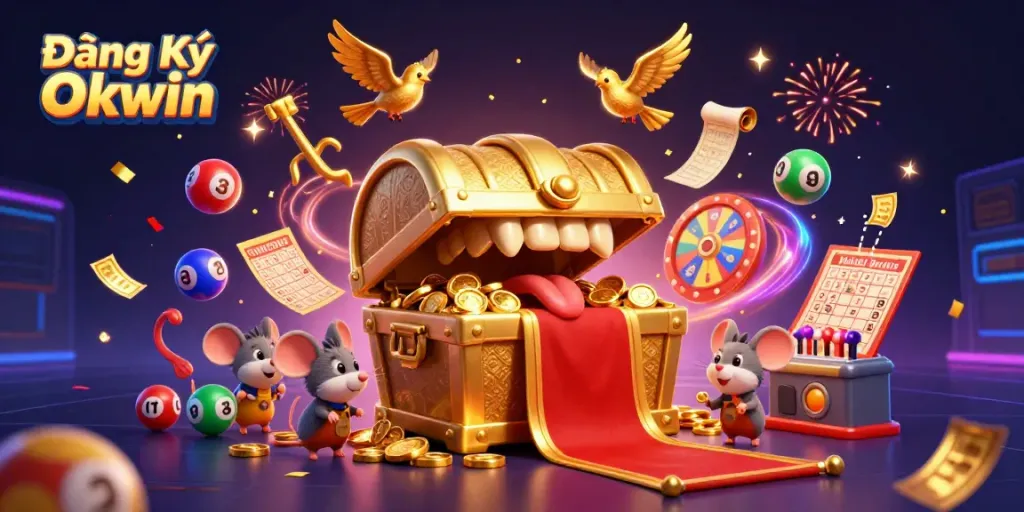 Engage with Đăng Ký Okwin through exciting lottery games featuring vibrant balls and rich jackpots.