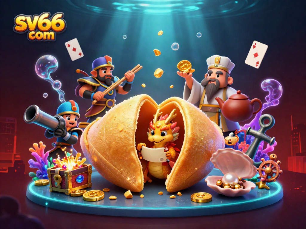 Win big with sv66 com: Experience a vibrant online casino world with engaging characters and elements.