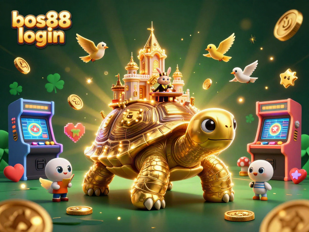 Berlatih bos88 login sambil bermain dengan dealer kelinci dan koin emas terbang.