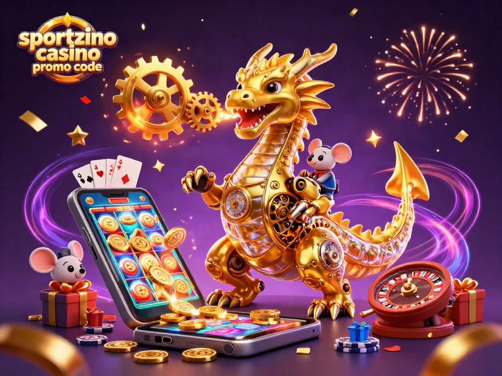 Engage with the Sportzino casino promo code through exciting games as golden coins erupt!
